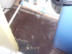 Asbestos Floor Tiles And, Vinyl Sheet Flooring Asbestos Identification